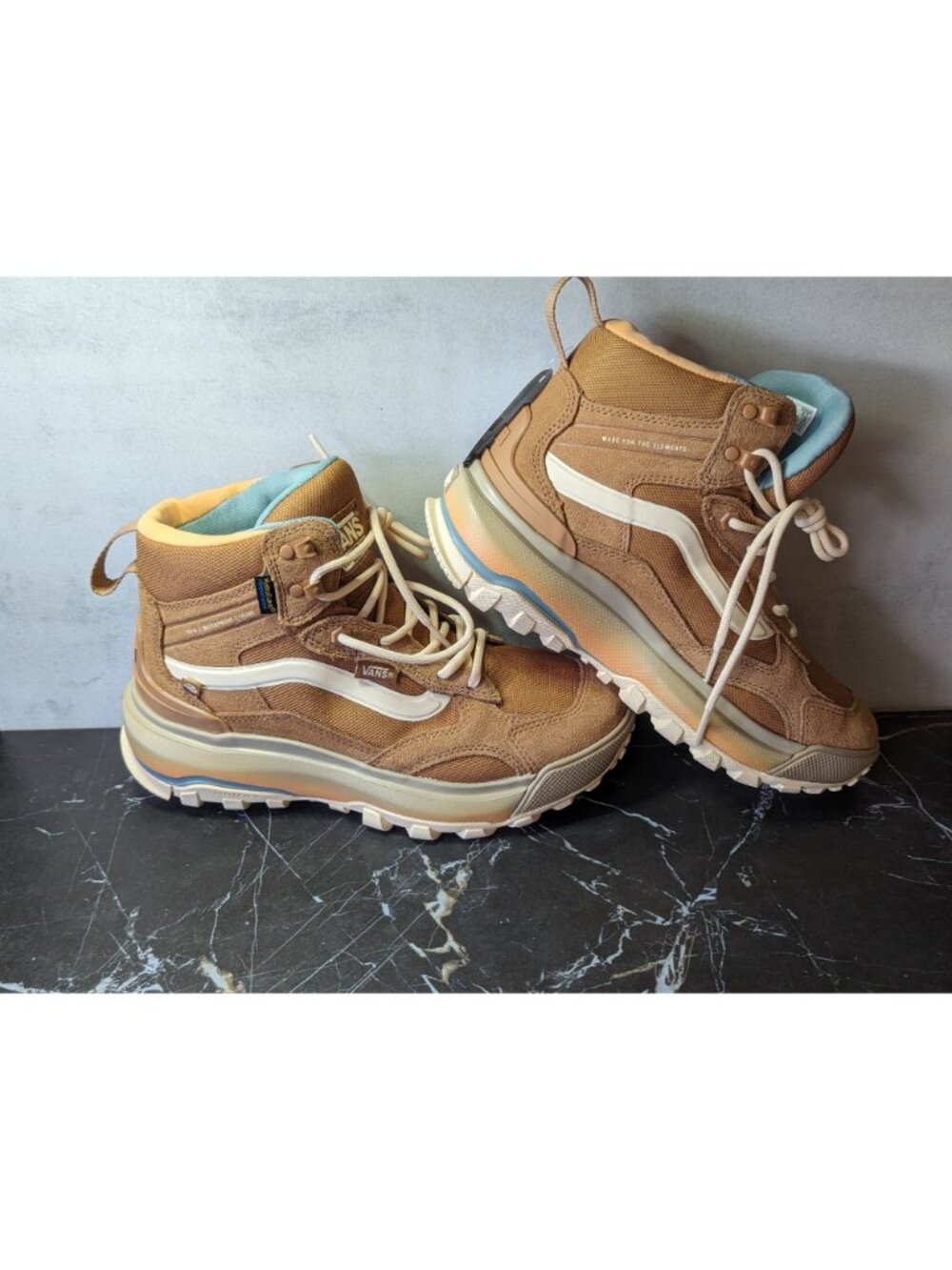 NWT VANS ULTRARANGE EXO HI MTE Pumpkin Spice Womens 8 Outdoor Waterproof - Picture 3 of 5